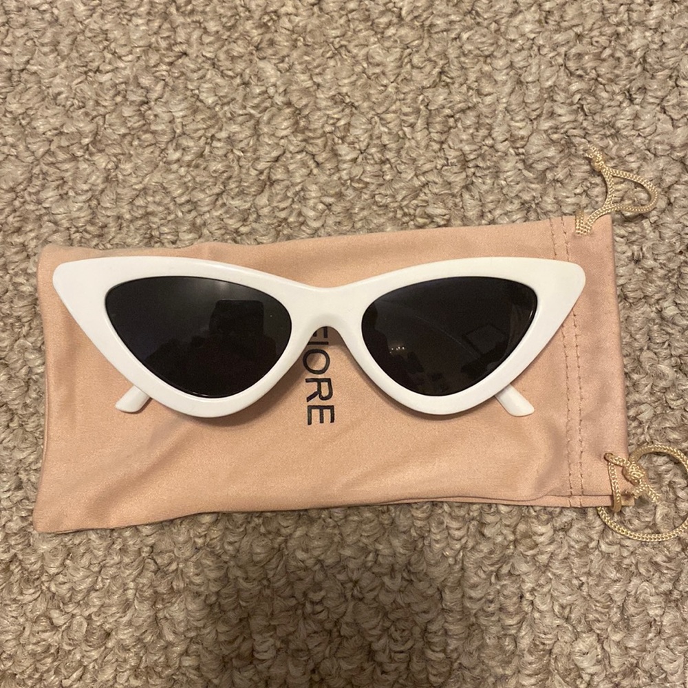 White sunglasses